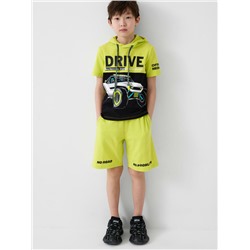 Комплект трикотажный для мальчиков: джемпер (футболка), шорты
