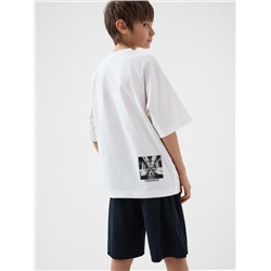 Комплект трикотажный для мальчиков: фуфайка (футболка), шорты