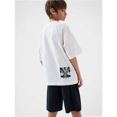 Комплект трикотажный для мальчиков: фуфайка (футболка), шорты