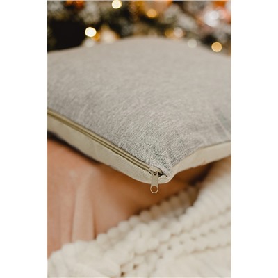 Наволочка декоративная 45х45 Зима лисички НАТАЛИ, 1075223