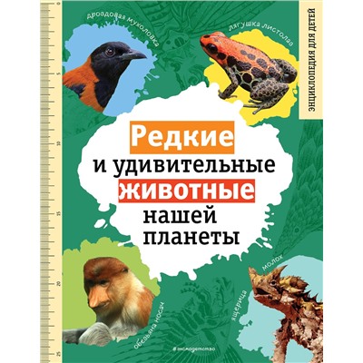 Эксмо Василий Климов "Редкие и удивительные животные нашей планеты. Энциклопедия для детей"