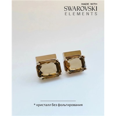 Серьги с кристаллами Swarovski, Изящные серьги с кристаллами Swarovski