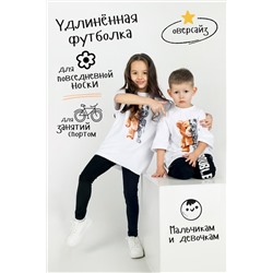 Футболка Oversize Робомишка