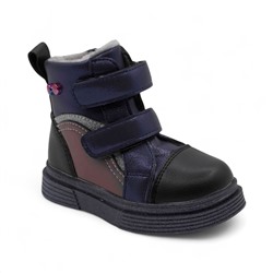 Ботинки демисезонные PV229-1-2 черно синие