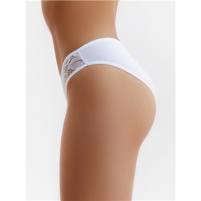 Трусы женские слипы Tusi, белые, размер 44
