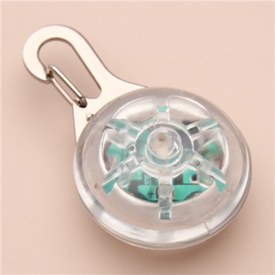 Световой маячок «Сфера», 3 режима свечения, пластик, металл, прозрачный