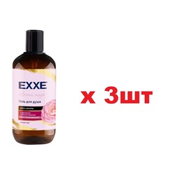 EXXE Гель для душа парфюмированный 500мл Нежная камелия 3шт