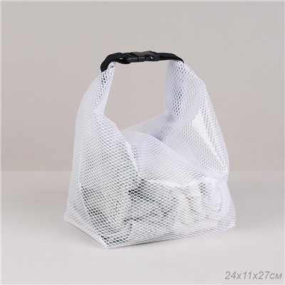 Косметичка органайзер водонепроницаемая 27x11x24 / XN-003W /уп 60/белая