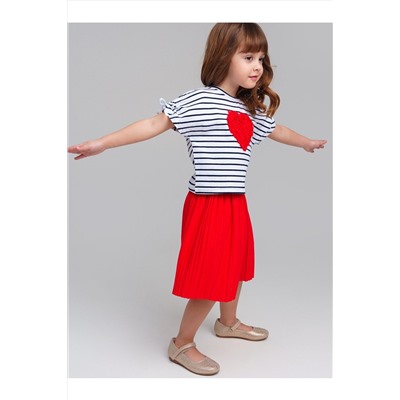 Джемпер трикотажный для девочек (футболка) PLAYTODAY, 1122502