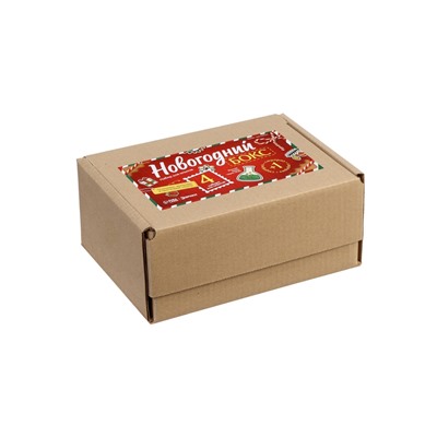 Набор для опытов «Новогодний бокс», 4 набора для опытов, 1 сюрприз