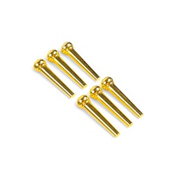 Набор фиксаторов струн Music life, 6 штук, медный