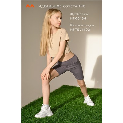 Укороченная футболка для девочки Happyfox