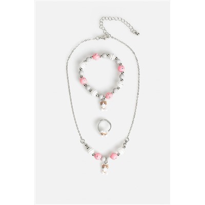 Набор (Бусы+Браслет+Кольцо) ACOOLA, 1194394