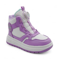 Кроссовки зимние на меху А7187-19 фиолетовые