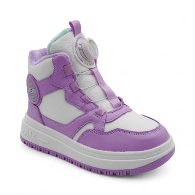 Кроссовки зимние на меху А7187-19 фиолетовые