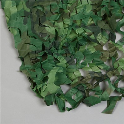 Сетка маскировочная, 4×3 м, одинарная, светло-зелёная, коричневая, Greengo