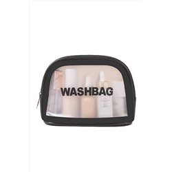 Kristaller Косметичка Washbag crescent, чёрный KRISTALLER, 1111172