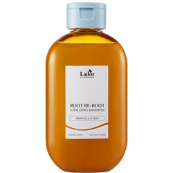 LADOR ROOT RE-BOOT Шампунь для сухой кожи головы с прополисом Vitalizing Propolis & Citron 300 мл