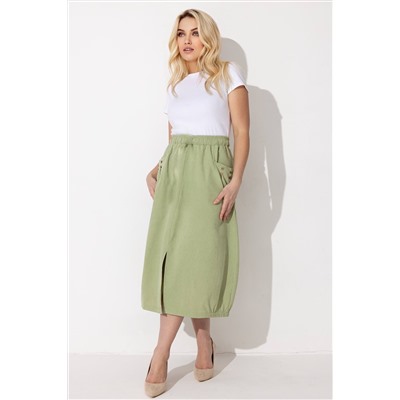 Юбка женская  172/02/Фисташковый
