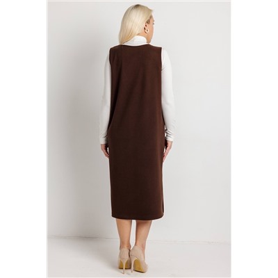 Сарафан женский  6164Н/02/Коричневый