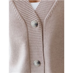 Кардиган из пряжи с кашемиром