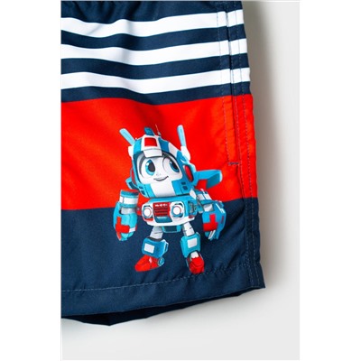 Шорты текстильные плавательные для мальчиков, длинные PLAYTODAY, 1239688