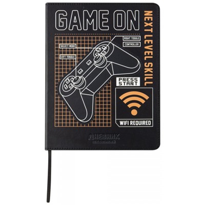 Дневник 1-11 класс (твердая обложка) "ДЖОЙСТИК" искусственная кожа ДУТК-ДЖС SchoolФормат