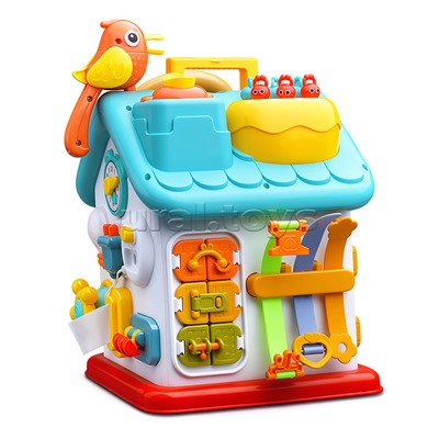 Домик развивающий "Умный домик" в коробке