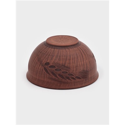 Салатник «Колос‎‎», 700 мл., 8×15×15 см, красная глина