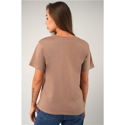 Женская базовая хлопковая футболка Happyfox