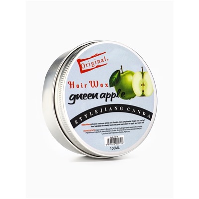 Воск для волос гелевый, 150 г, зеленое яблоко