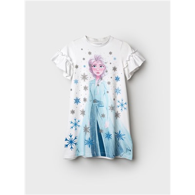 Сорочка ночная с принтом "Холодное сердце" для девочки