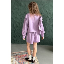 Костюм джинс  DENIM064/02/Лавандовый