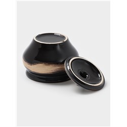 Горшочек для запекания Хорекс, d=11.5 см, h=8.1 см, 500 мл, фарфор, чёрный