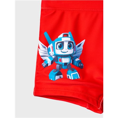 Плавки-шорты трикотажные для мальчиков, средней длины