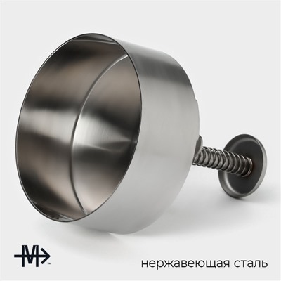 УЦЕНКА Пресс для бургеров Magistro Steel, 304 сталь, серебристый