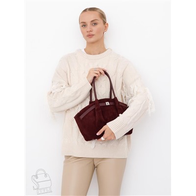 Сумка женская кожаная 2346YF angola red Polina&Eiterou  в Новосибирске