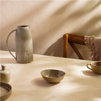 Салатник SL Home «Песчаный бриз», 290 мл, фарфор, бежевый