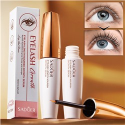 Стимулятор роста ресниц и бровей Sadoer, 10 мл.