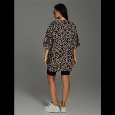 Футболка Ирбис (Кофе)