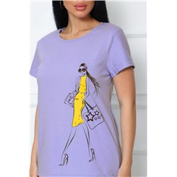 Футболка женская 20517 (Лиловый)