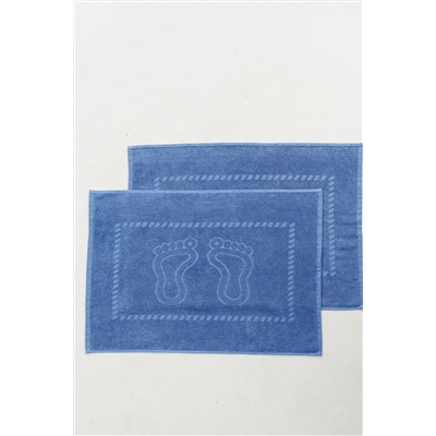 Комплект полотенец для ног махровое Софатекс 50 * 70 коврик ножки 2шт