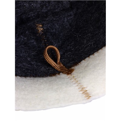 Шапка для бани и сауны, комбинированная «Ушанка», шерсть, полиэстер «Добропаровъ»