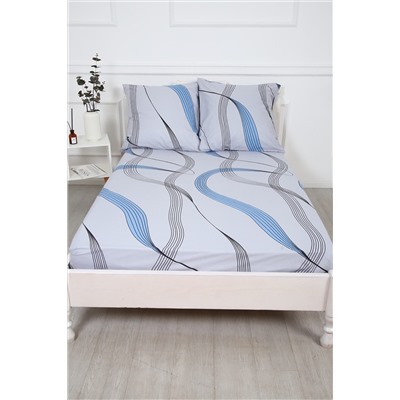 Простыня Простыня на резинке поплин Джаз НАТАЛИ, 1089258