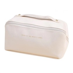 Kristaller Косметичка женская Charm suitcase, кремовый 25064