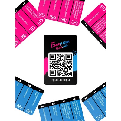 Настольная игра «Баттл полов», новогодняя, 100 карт, 18+