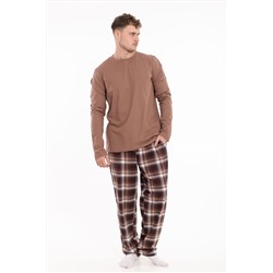 Пижама лонгслив и брюки М125120кб