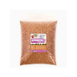 Вермикулит «Рецепты Дедушки Никиты» для растений, добавка в грунт, для рассады, фр 0.25-1, 10 л.