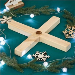 Подставка для ёлки, d=35 мм, дерево, Greengo