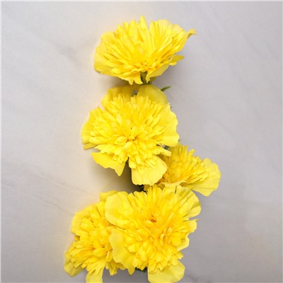 Цветок искусственный Хризантема кустовая 87 см / CCHK-87 /уп 80/400/
